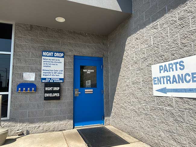 After hours drop-off | Kirkwood Auto Center